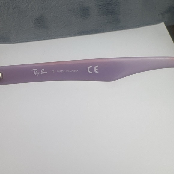 Ray-Ban Kids Eyeglasses Frames RB1531 3700 Brown Tortoise Purple 48-16-130 - Picture 10 of 15